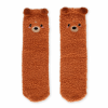 LEGAMI CS0008 NON-SLIP SOCKS - ITS A MATCH! - TEDDY BEAR - ADULT