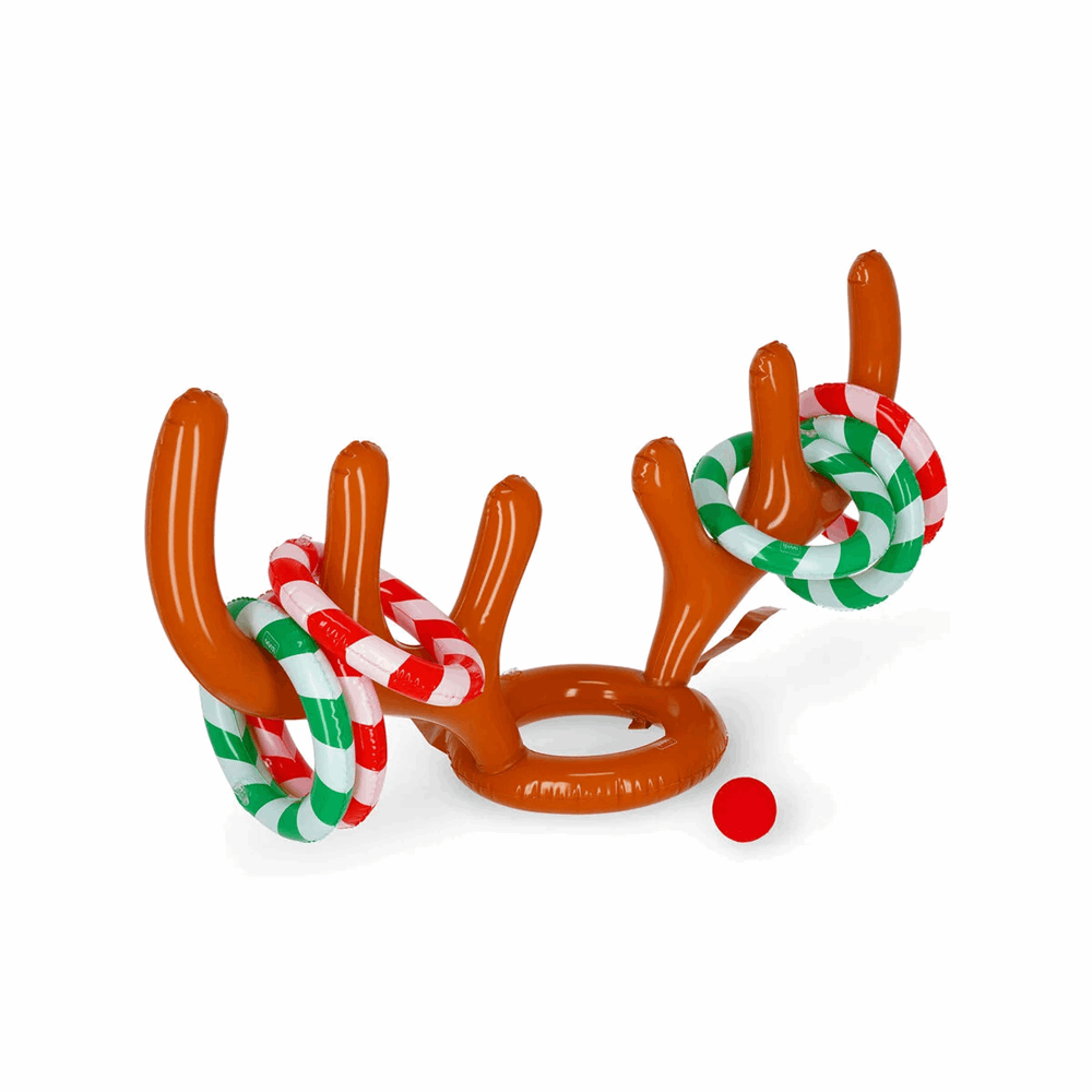 LEGAMI RIG0001 INFLATABLE RING TOSS - OH MY DEER - REINDEER