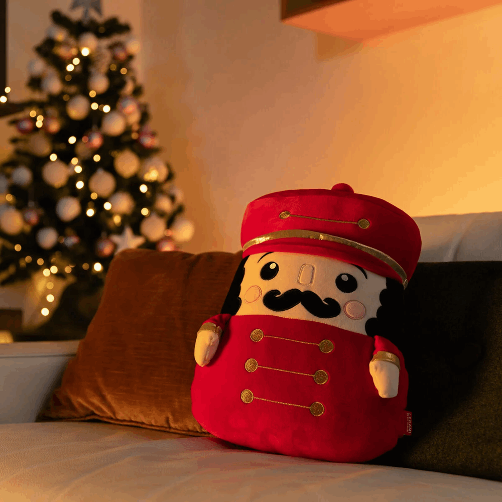 LEGAMI SUS0015 PILLOW - SUPER SOFT! - NUTCRACKER