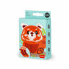 LEGAMI CS0013 NON-SLIP SOCKS - ITS A MATCH! - RED PANDA - ADULT