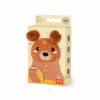 LEGAMI KCS0013 NON-SLIP SOCKS - ITS A MATCH! - TEDDY BEAR - KID
