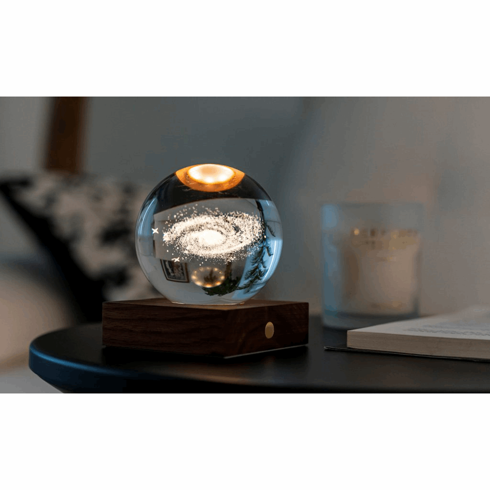 GINGKO Amber Crystal Light 3D laser Galaxy G025GA