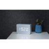 GINGKO BRICK CLICK CLOCK ALUM/WHITE LED GK15W6