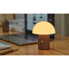 GINGKO  Alice Mushroom Lamp Mini Natural Walnut Wood G022WT2