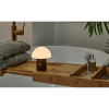 GINGKO  Alice Mushroom Lamp Mini Natural Walnut Wood G022WT2
