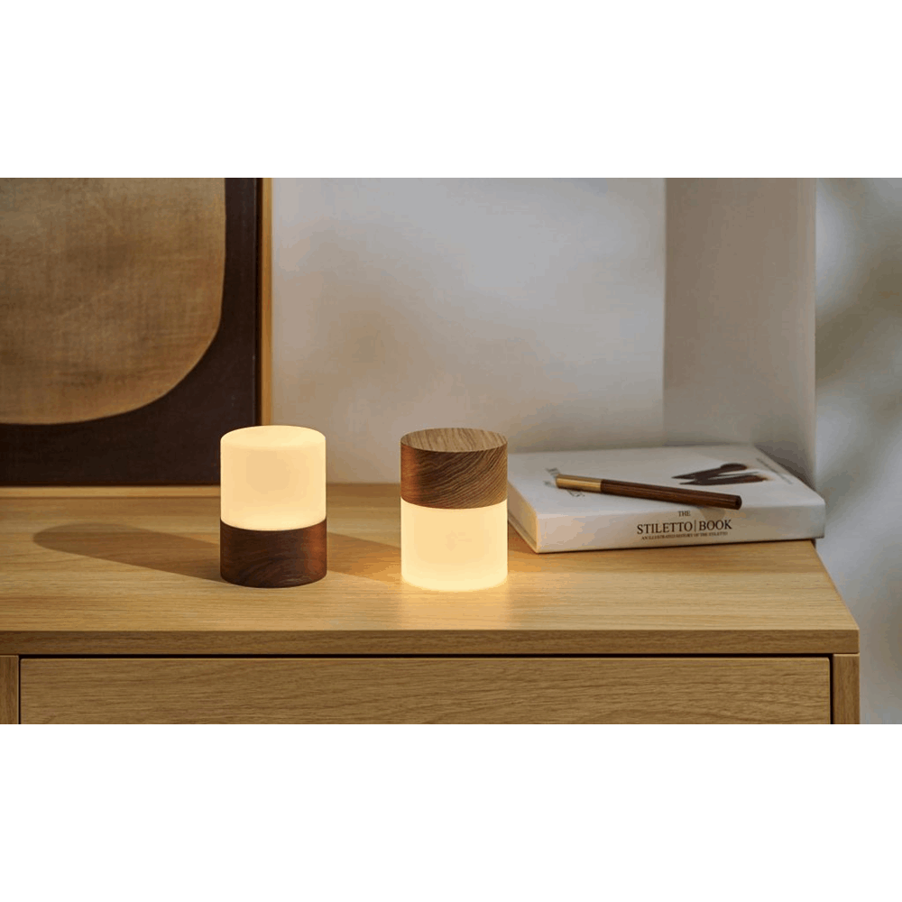 GINGKO Large Lemelia Light Natural White Ash Wood G027AH