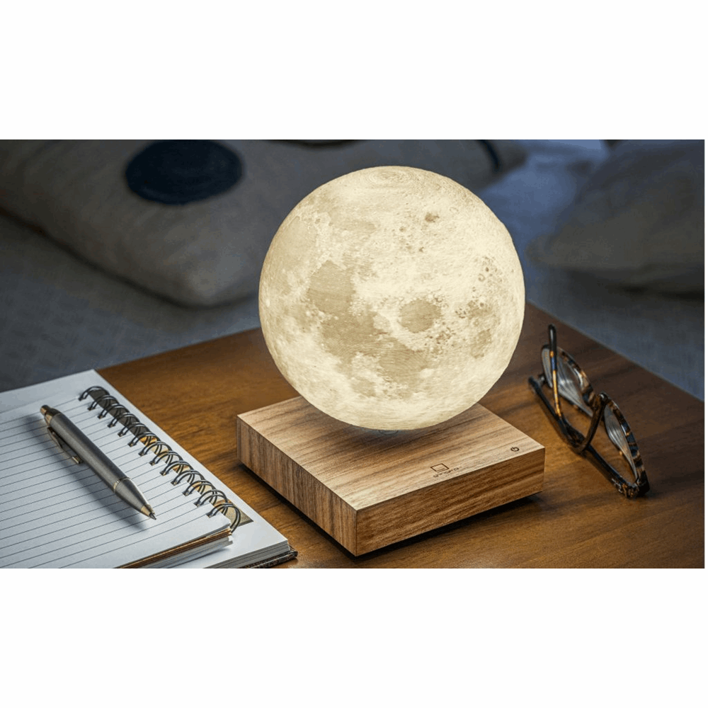 GINGKO SMART MOON LAMP NATURAL WALNUT G019WT
