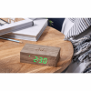 GINGKO FLIP CLICK CLOCK ASH WOOD EFFECT G003A12