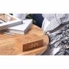 GINGKO FLIP CLICK CLOCK NATURAL BAMBOO WOOD G003B11