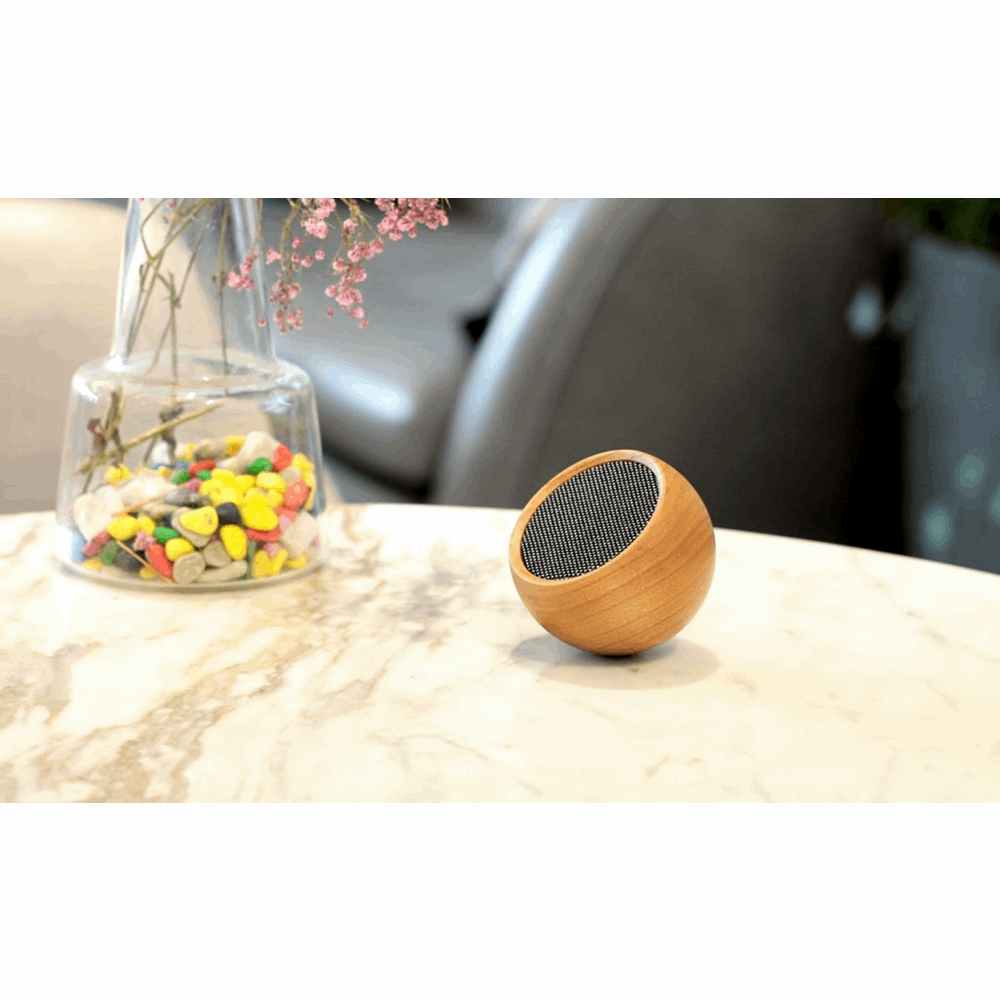 GINGKO Mi THE TUMBLER SELFIE SPEAKER NATURAL CHERRY G004CH