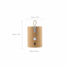 GINGKO DRUM LIGHT BLUETOOTH SPEAKER NATURAL G020BH