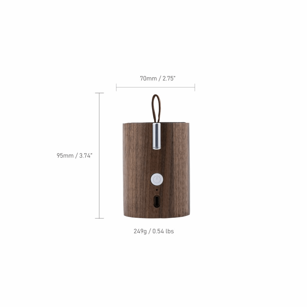 GINGKO DRUM LIGHT BLUETOOTH SPEAKER WALLNAT G020WT