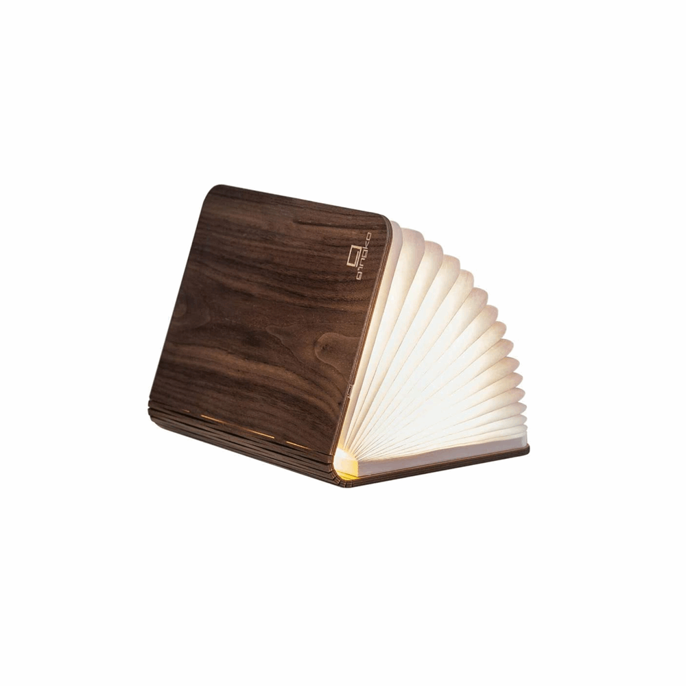 GINGKO NATURAL WOOD SMART BOOK LIGHT WALNUT LARGE GK12W1