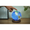 GINGKO ATLASGLOBE LAMP DEEP OCEANBLUE  MINI WALNUT BASE G038M-WT