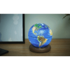 GINGKO ATLASGLOBE LAMP DEEP OCEANBLUE  MINI WALNUT BASE G038M-WT