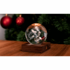 GINGKO AMBER CRYSTAL LIGHT 3D LASER JELLYFISH G025JF