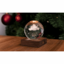 GINGKO AMBER CRYSTAL LIGHT 3D LASER RAIN CLOUD G025RA