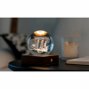 GINGKO AMBER CRYSTAL LIGHT 3D LASER SAILING BOAT G025SB