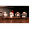GINGKO AMBER CRYSTAL LIGHT 3D LASER SKULL G025SK