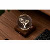 GINGKO AMBER CRYSTAL LIGHT 3D LASER TENNIS RACKET G025TE