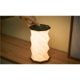GINGKO TWIST HEXAGON LAMP BLACK G036BK