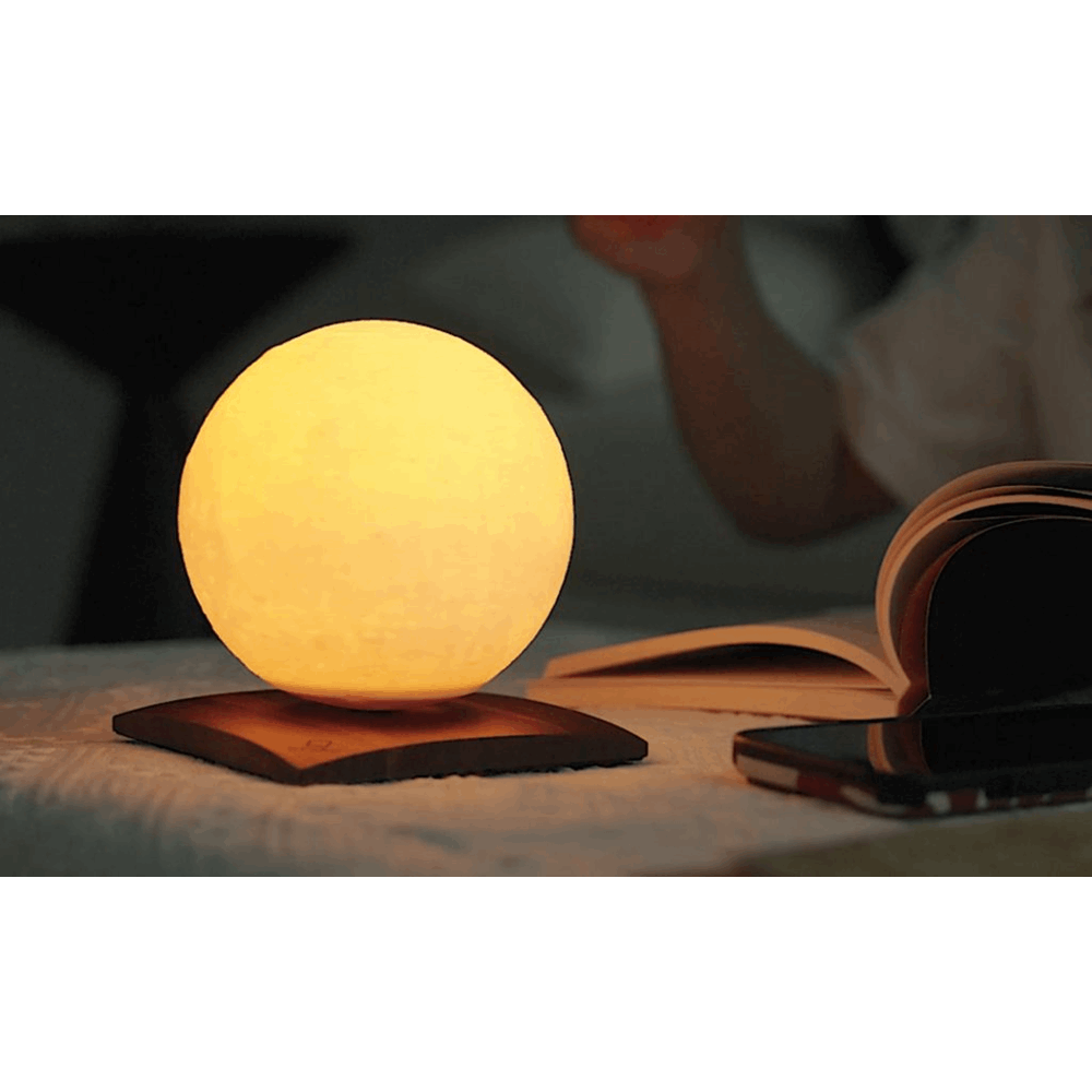 GINGKO SMART LUNASPIN LAMP MINI LEWI MOON LAMP G068M-WT