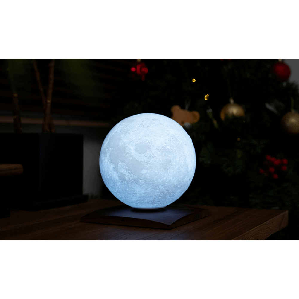 GINGKO SMART LUNASPIN LAMP LARGE LEWI MOON LAMP G068L-WT