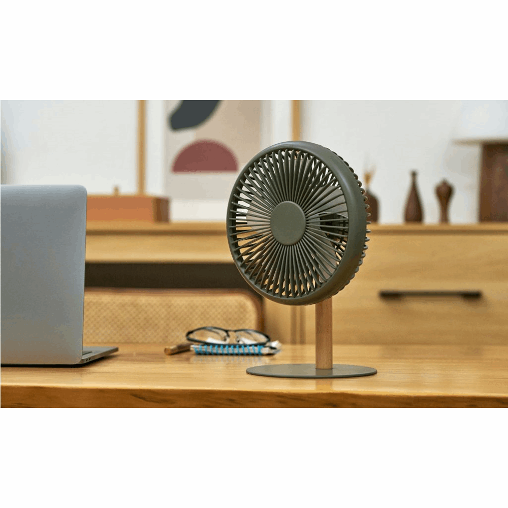 GINGKO G032GN Beyond Detachable Desk Fan/ Light Matte Navy Green