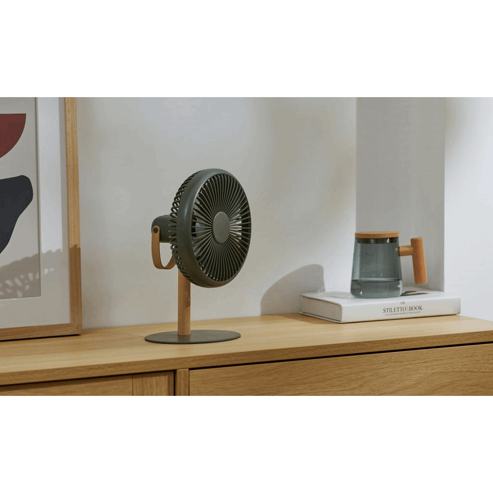 GINGKO G032GN Beyond Detachable Desk Fan/ Light Matte Navy Green