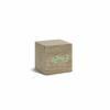 GINGKO GK08G12 WOODEN CUBE CLICK CLOCK ASH/GREEN LED