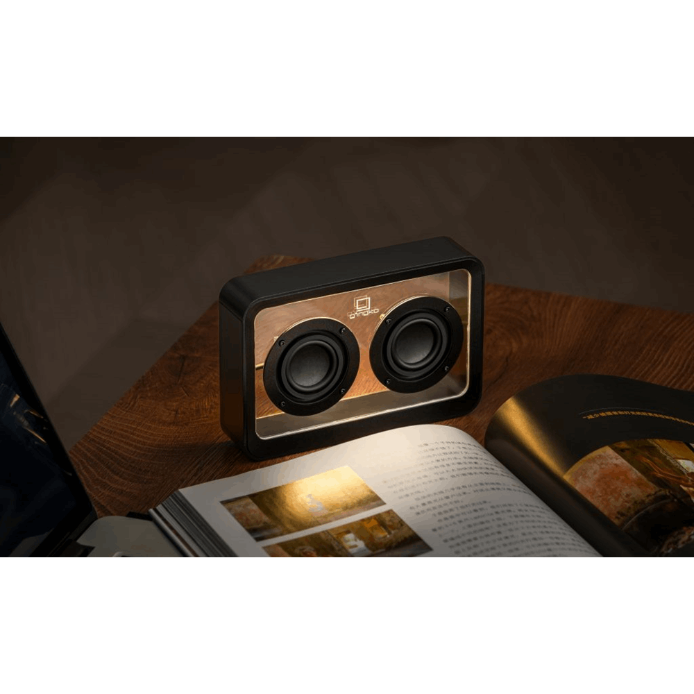 GINGKO G037BK MAGE SEE-THROUGH BLUETOOTH SPEAKER BLACK