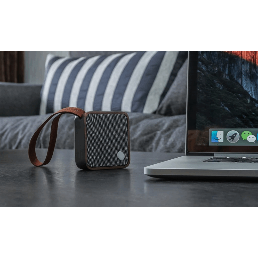 GINGKO Mi SQUARE BLUETOOTH SPEAKER NATURAL WALNUT G005WT