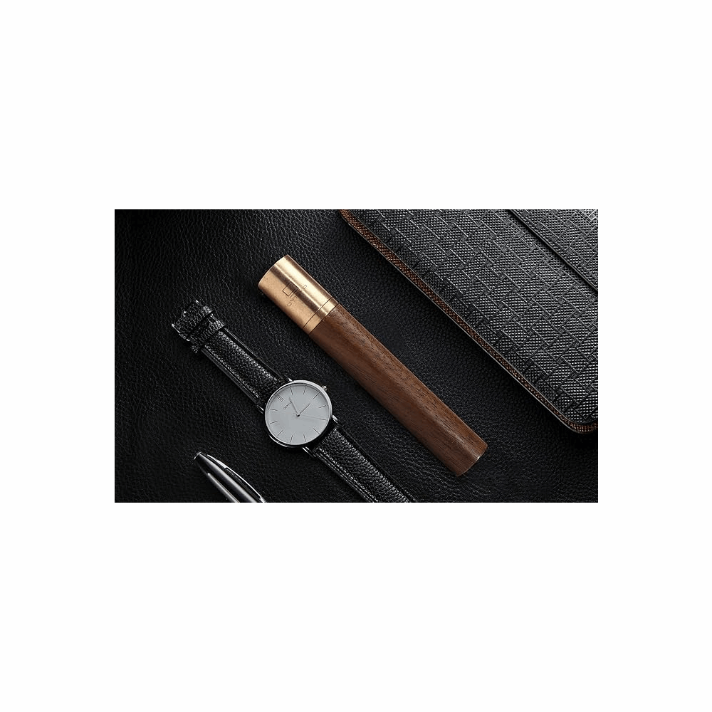 GINGKO FLAMELESS ELEMENT LIGHTER NATURAL WALNUT G015WT