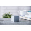 GINGKO WOODEN CUBE CLICK CLOCK ALUMINIUM WHITE GK08W6