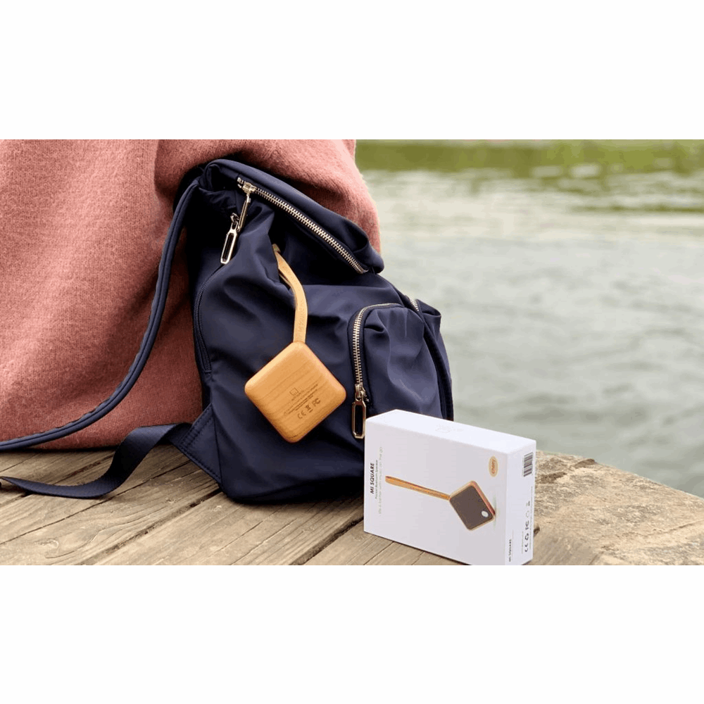 GINGKO Mi SQUARE BLUETOOTH SPEAKER NATURAL CHERRY G005CH