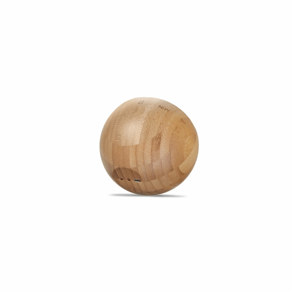 GINGKO TUMBLER CLICK CLOCK NATURAL BAMBOO G011BO
