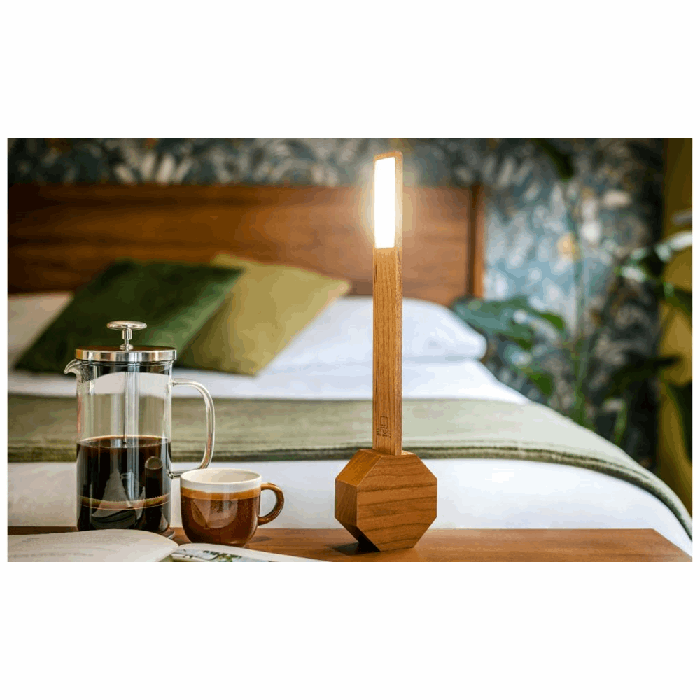 GINGKO OCTAGON ONE PLUS PORTABLE ALARM CLOCK DESK LIGHT G012CH