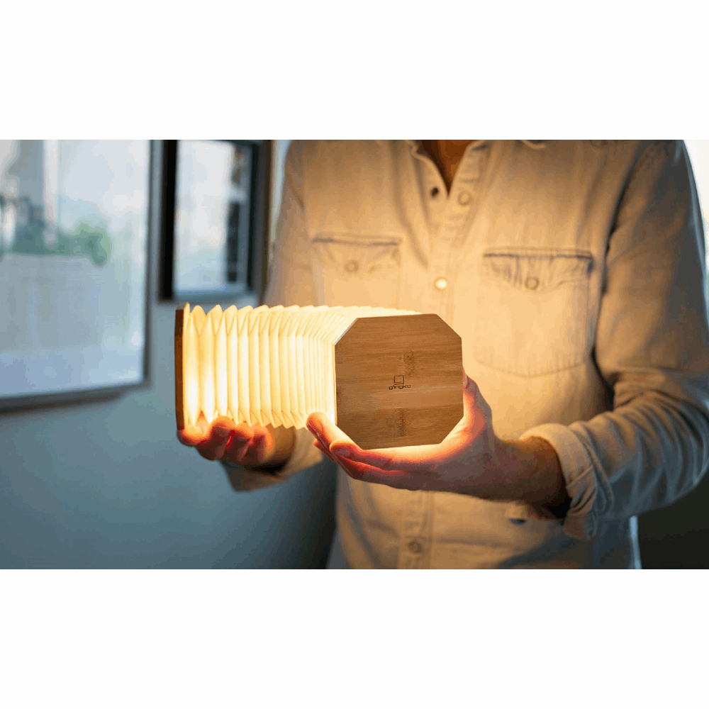 GINGKO SMART ACCORDION LAMP NATURAL WOOD MAPLE G006ME