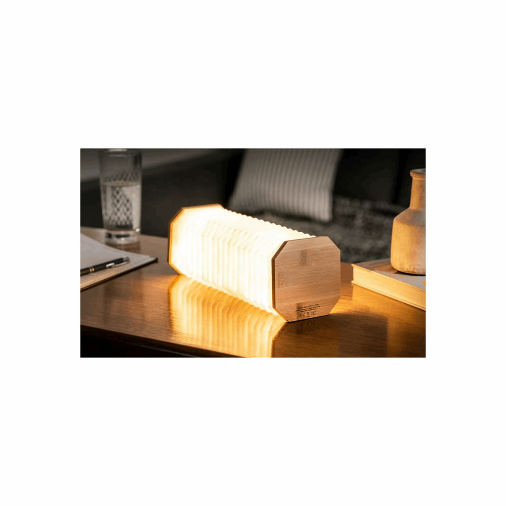 GINGKO SMART ACCORDION LAMP NATURAL WOOD MAPLE G006ME