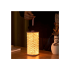 GINGKO VELVET ACCORDION LAMP PINK FLORAL G006FL