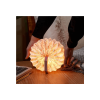 GINGKO VELVET ACCORDION LAMP PINK FLORAL G006FL