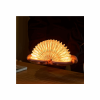 GINGKO VELVET ACCORDION LAMP PINK FLORAL G006FL