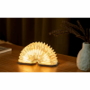 GINGKO VELVET ACCORDION LAMP GREY G006LM
