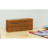 GINGKO SLAB CLICK CLOCK TEAL/RED LED GK06R4