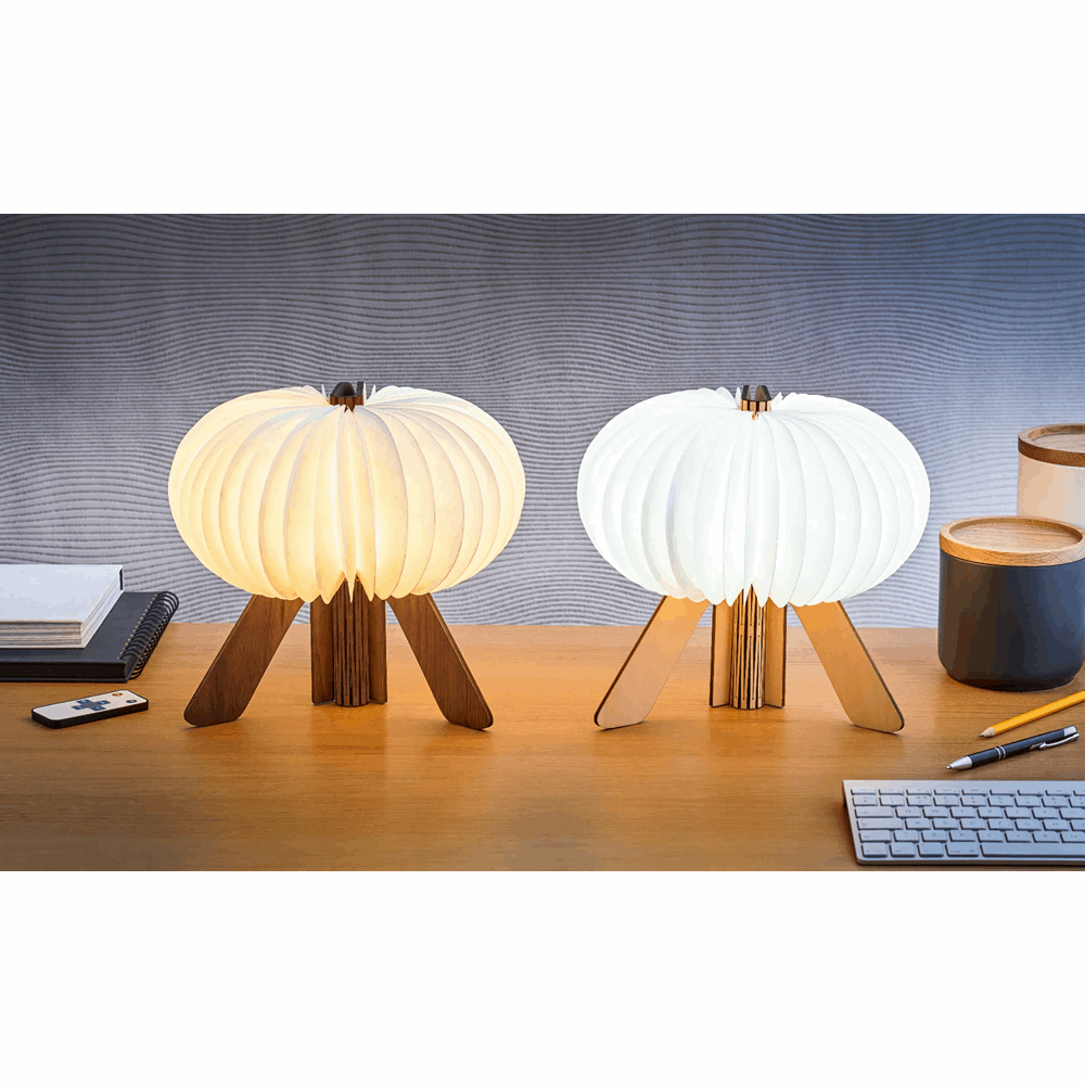 GINGKO THE R SPACE LAMP NATURAL WALNUT WOOD G002WT