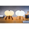 GINGKO THE R SPACE LAMP NATURAL WALNUT WOOD G002WT