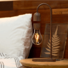GINGKO EVARA LIGHTBULB LAMP WALNUT G029WT