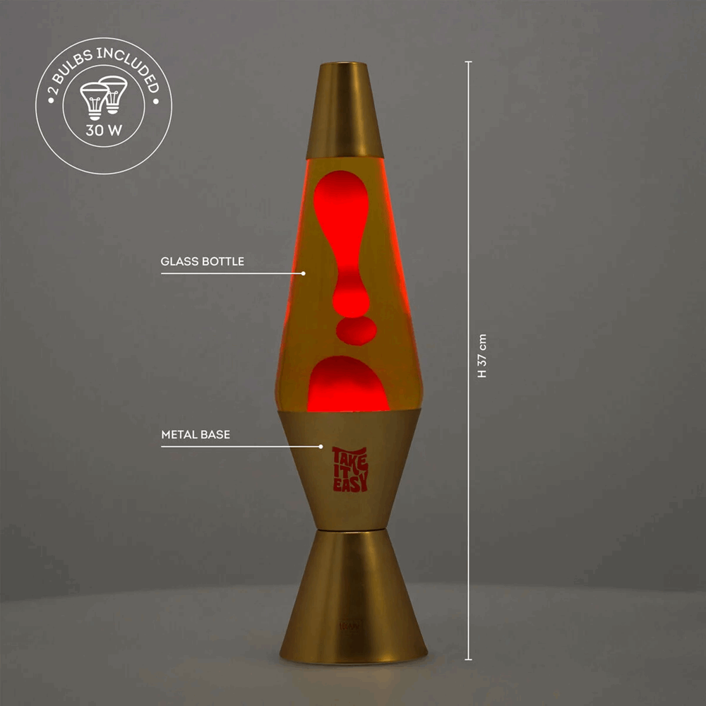 LEGAMI LAV0001 MAGMASTIC! - LAVA LAMP - GOLD