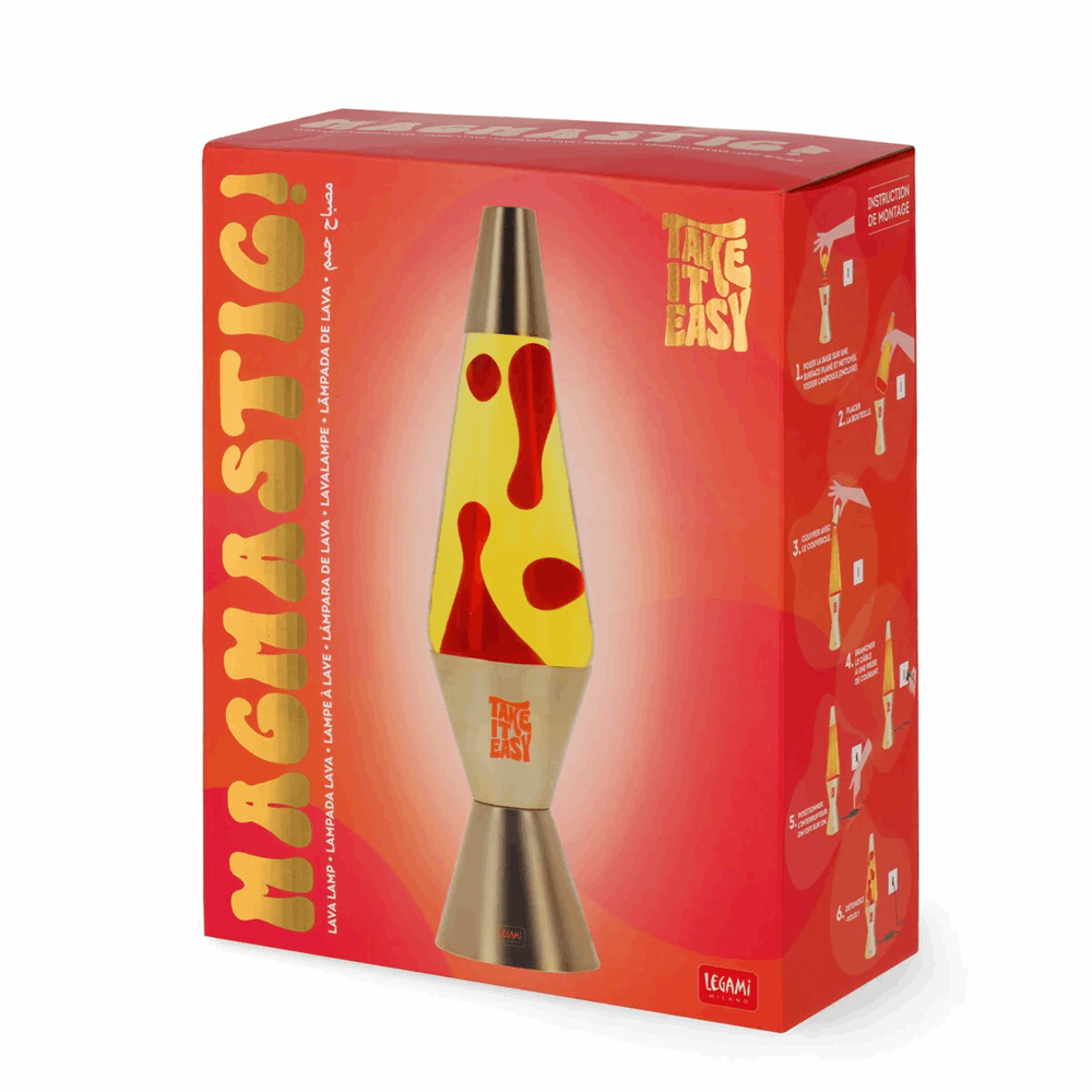 LEGAMI LAV0001 MAGMASTIC! - LAVA LAMP - GOLD