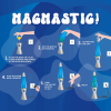 LEGAMI LAV0002 MAGMASTIC! - LAVA LAMP - SILVER